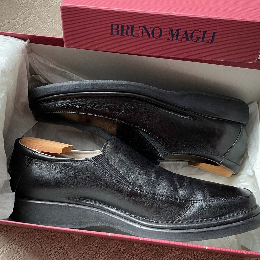BRUNO MAGLI Italian Calf Leather Shoes excellent condition